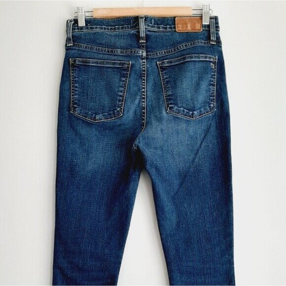 MADEWELL | 10" High-Rise Skinny Blue Jeans Sz 28 - Picture 6 of 12